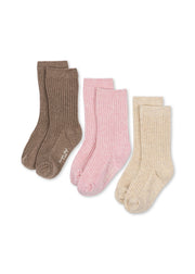 Konges Sløjd A/S Chaussettes rose mix