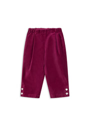 Konges Sløjd A/S Pantalon - Tissé sangria