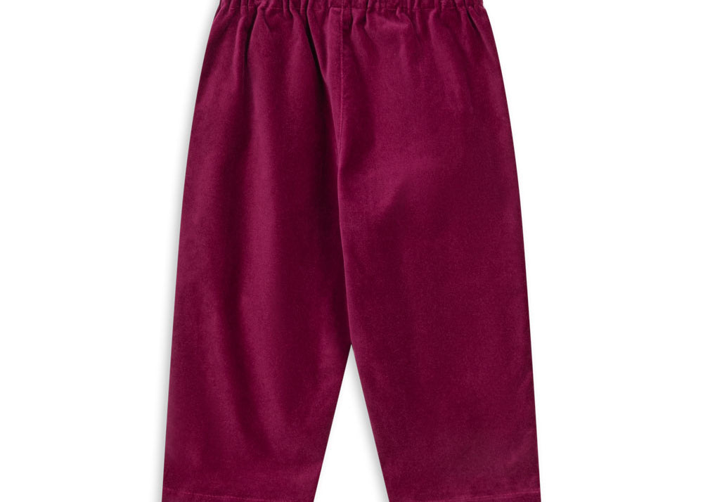 Konges Sløjd A/S Pantalon - Tissé sangria