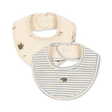 Konges Sløjd A/S Bandana bavoirs kubi/stripe bluie