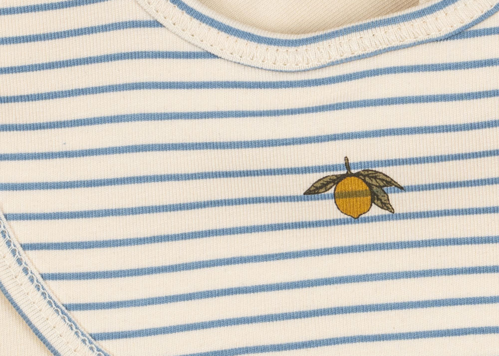 Konges Sløjd A/S Bandana bavoirs kubi/stripe bluie