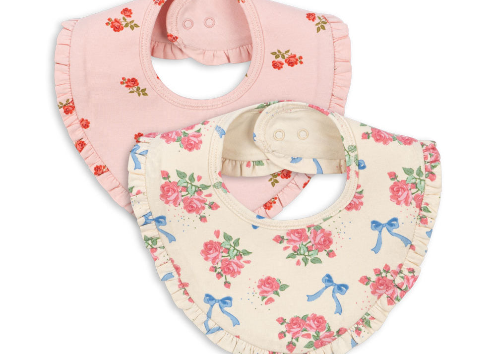 Konges Sløjd A/S Bandana bavoirs bella rosita/rosa pink