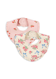 Konges Sløjd A/S Bandana bavoirs bella rosita/rosa pink