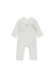 Konges Sløjd A/S Grenouillères stripe bluie
