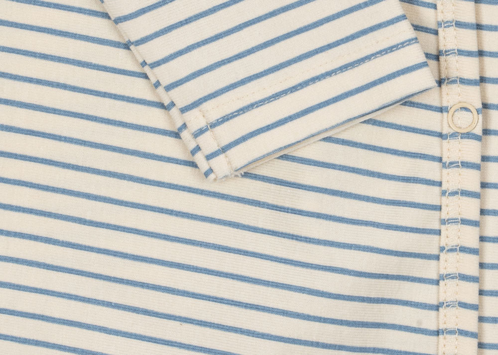 Konges Sløjd A/S Grenouillères stripe bluie