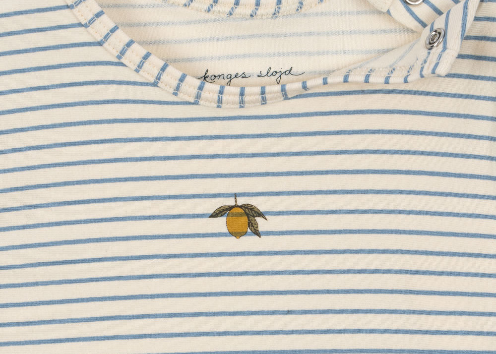 Konges Sløjd A/S Grenouillères stripe bluie