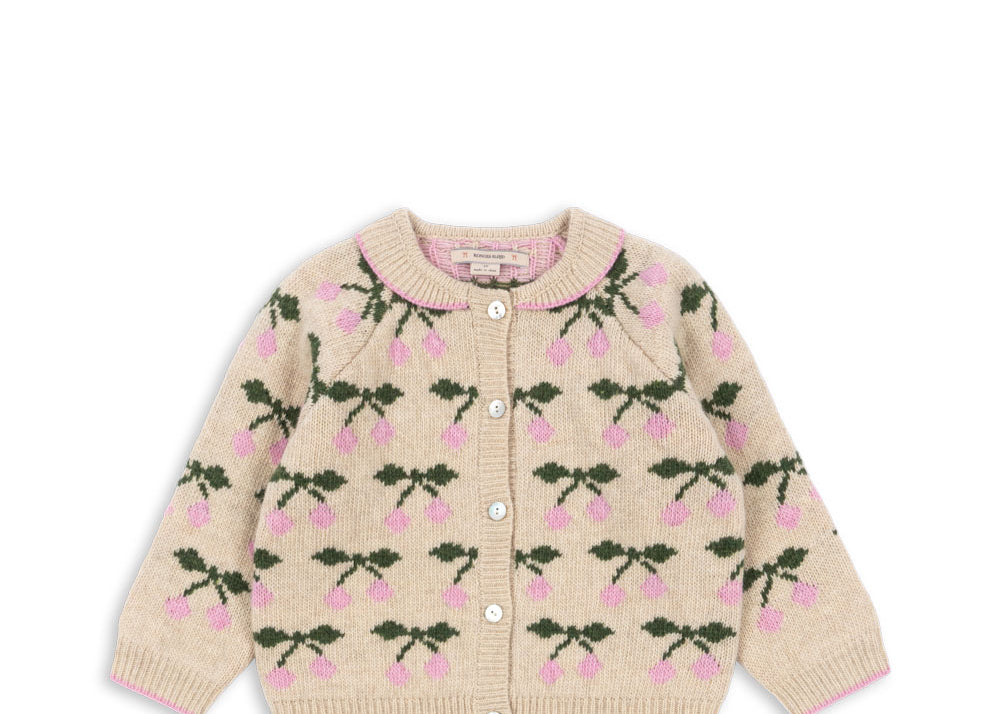 Konges Sløjd A/S Cardigans - Tricot cherry