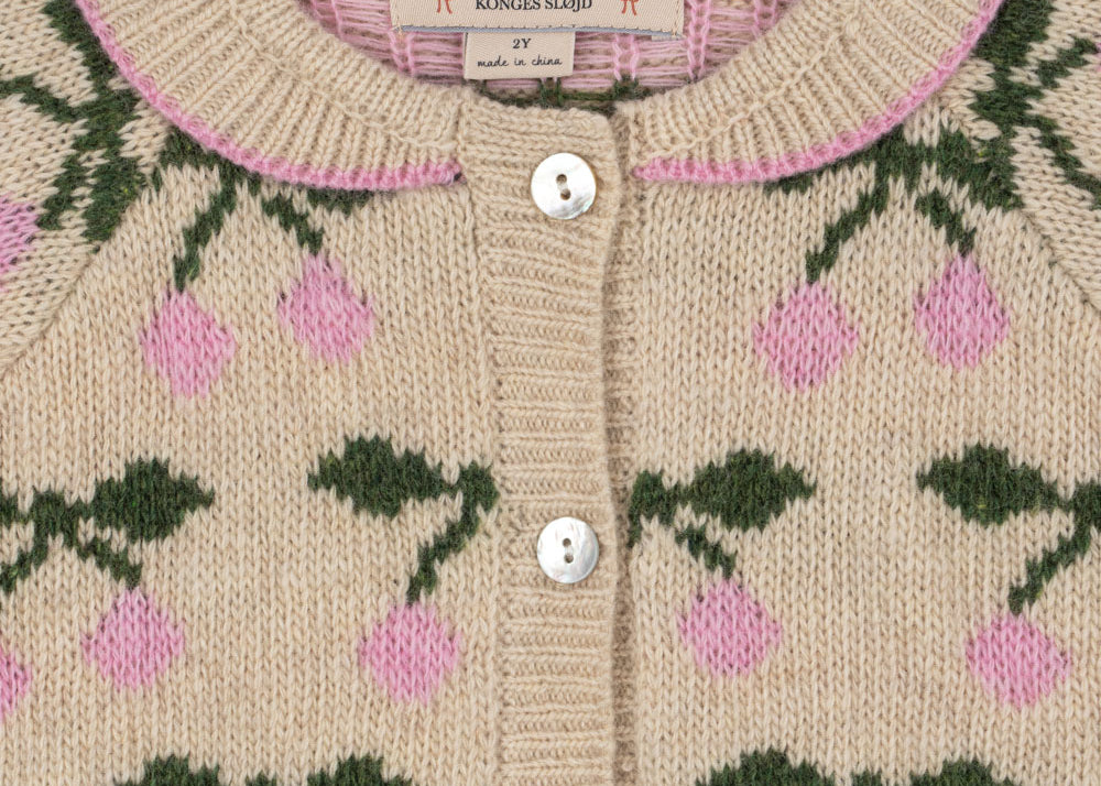 Konges Sløjd A/S Cardigans - Tricot cherry