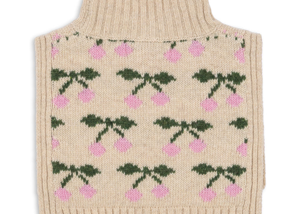 Konges Sløjd A/S Gilet pour le cou cherry