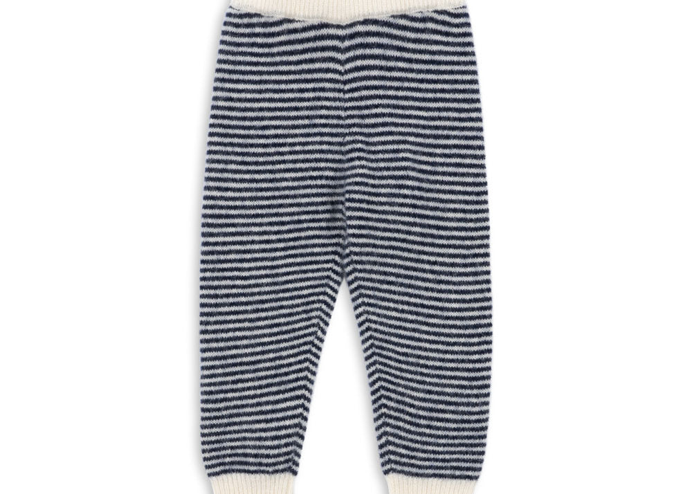 Konges Sløjd A/S Pantalons - Tricot ensign blue/buttercream
