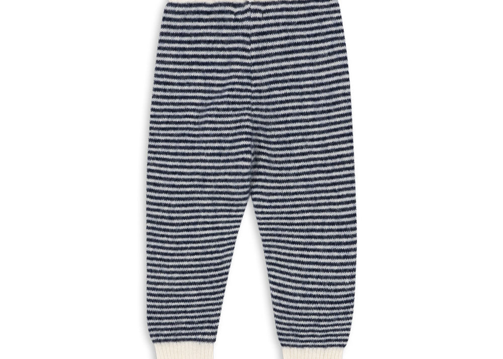 Konges Sløjd A/S Pantalons - Tricot ensign blue/buttercream