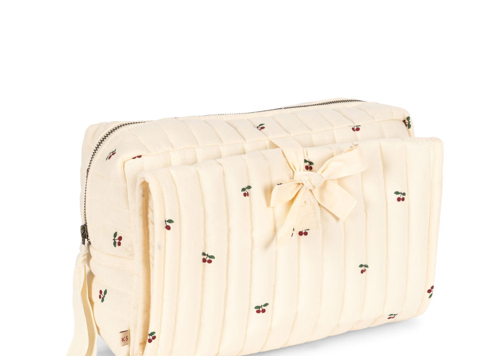 Konges Sløjd A/S matelas à langer de voyage cherry aop