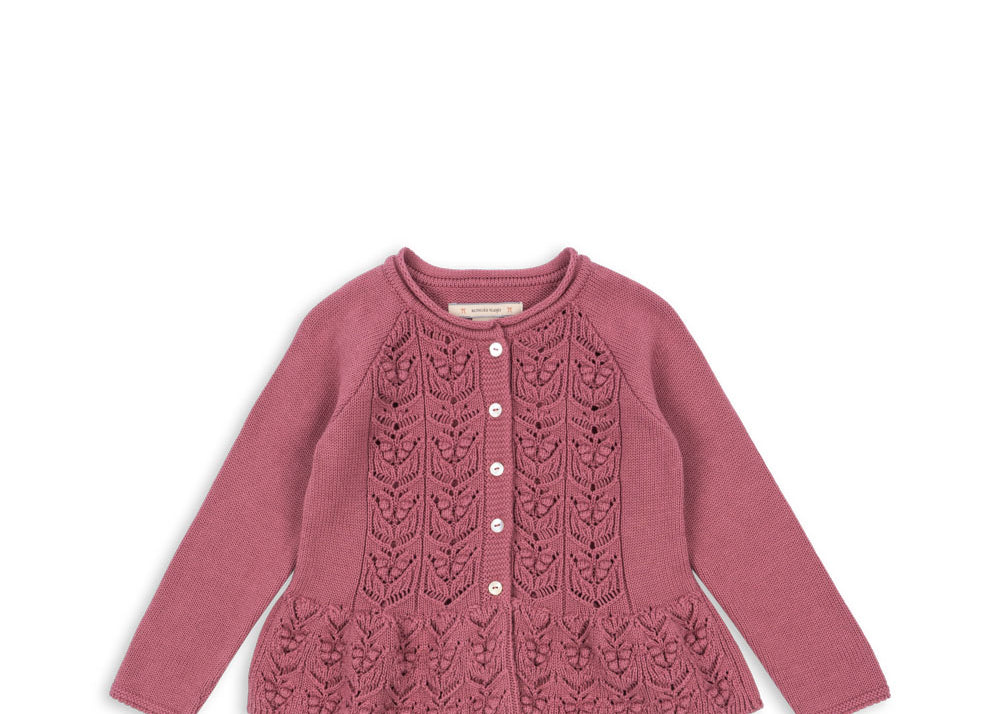 Konges Sløjd A/S Cardigans - Tricot deco rose