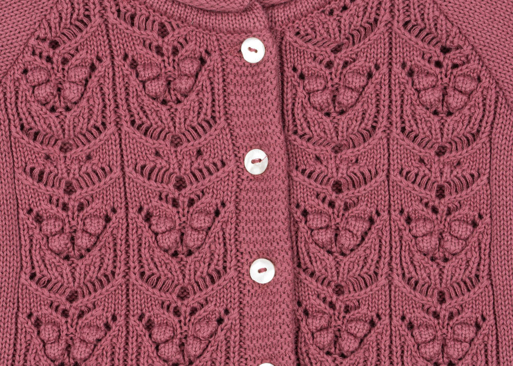 Konges Sløjd A/S Cardigans - Tricot deco rose
