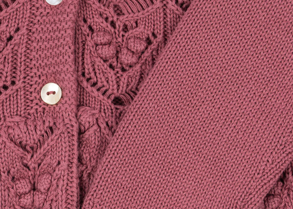 Konges Sløjd A/S Cardigans - Tricot deco rose