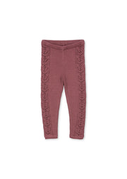 Konges Sløjd A/S Pantalons - Tricot deco rose