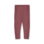 Konges Sløjd A/S Pantalons - Tricot deco rose