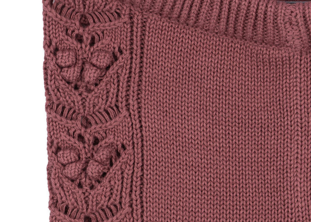 Konges Sløjd A/S Pantalons - Tricot deco rose
