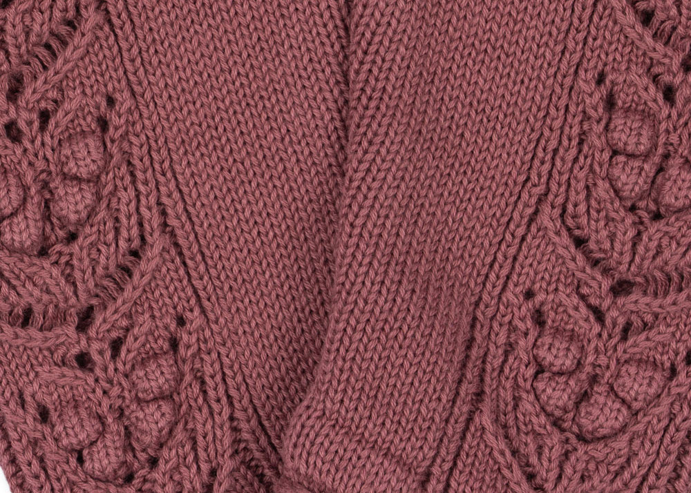 Konges Sløjd A/S Pantalons - Tricot deco rose