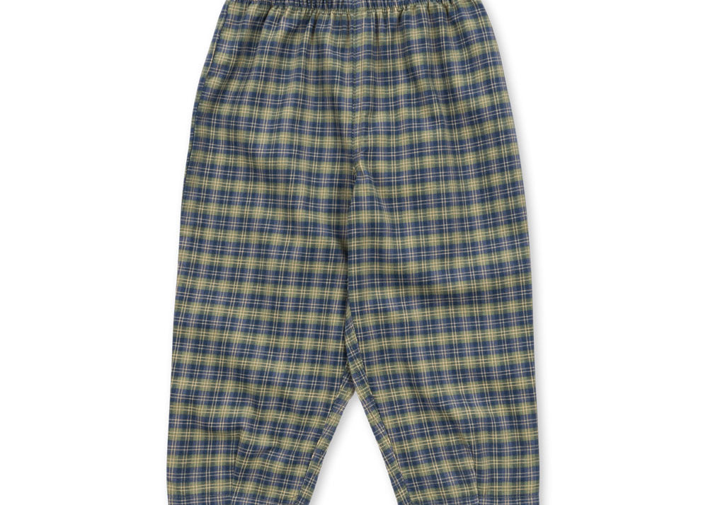 Konges Sløjd A/S Pantalon - Tissé laurel blue check