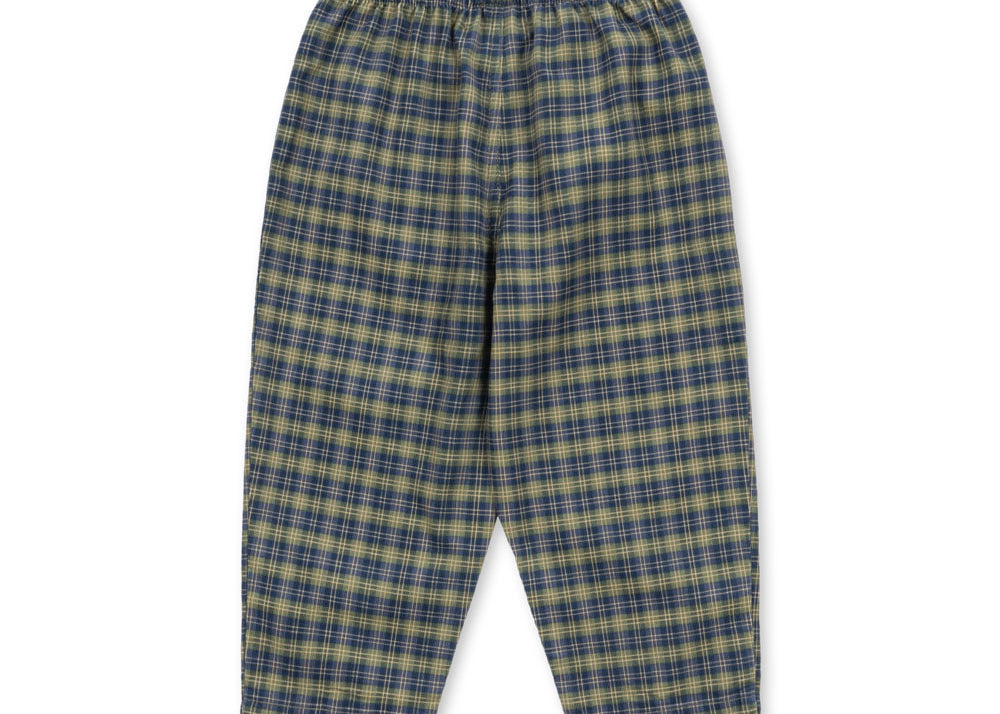 Konges Sløjd A/S Pantalon - Tissé laurel blue check