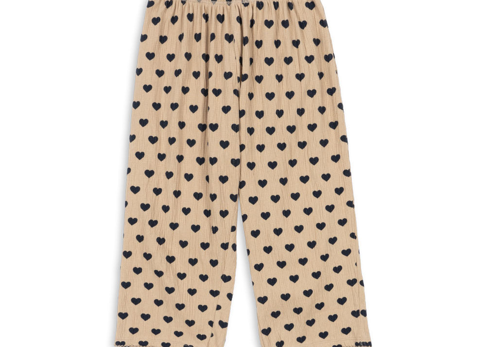 Konges Sløjd A/S Pantalon - Jersey coeur eclipse
