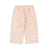 Konges Sløjd A/S Pantalon - Tissé cherry pink motif