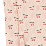 Konges Sløjd A/S Pantalon - Tissé cherry pink motif