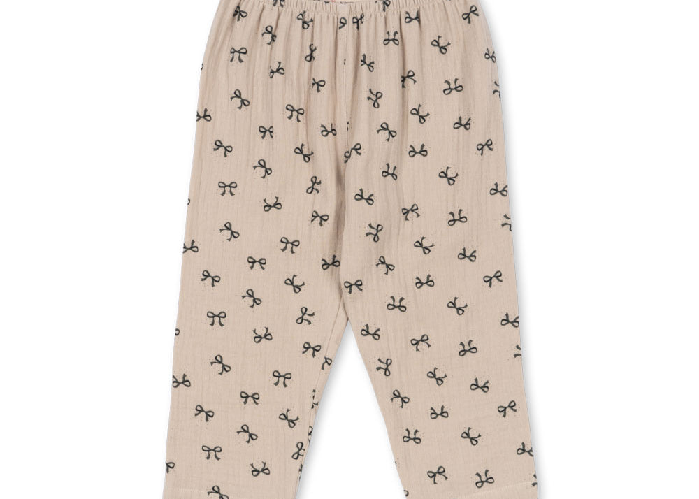 Konges Sløjd A/S Pantalon - Tissé bow magnet