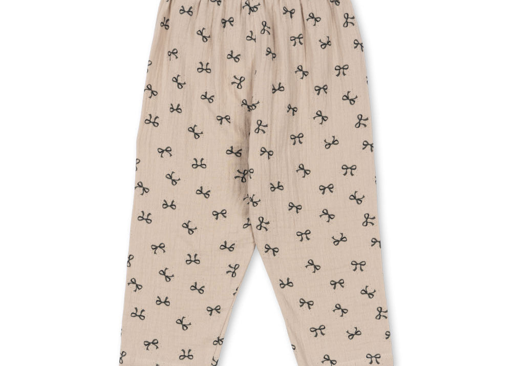 Konges Sløjd A/S Pantalon - Tissé bow magnet