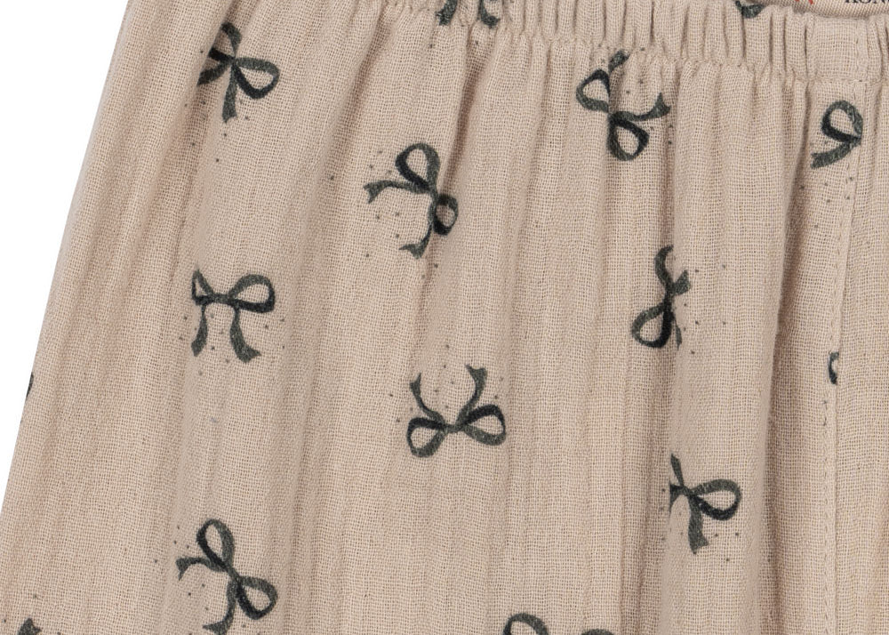 Konges Sløjd A/S Pantalon - Tissé bow magnet