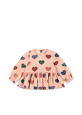 Konges Sløjd A/S WOVEN SHIRTS coeur rose coloré