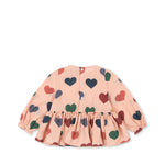 Konges Sløjd A/S Chemisiers - Tissé coeur rose coloré