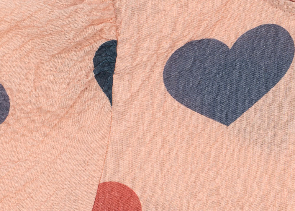 Konges Sløjd A/S Chemisiers - Tissé coeur rose coloré