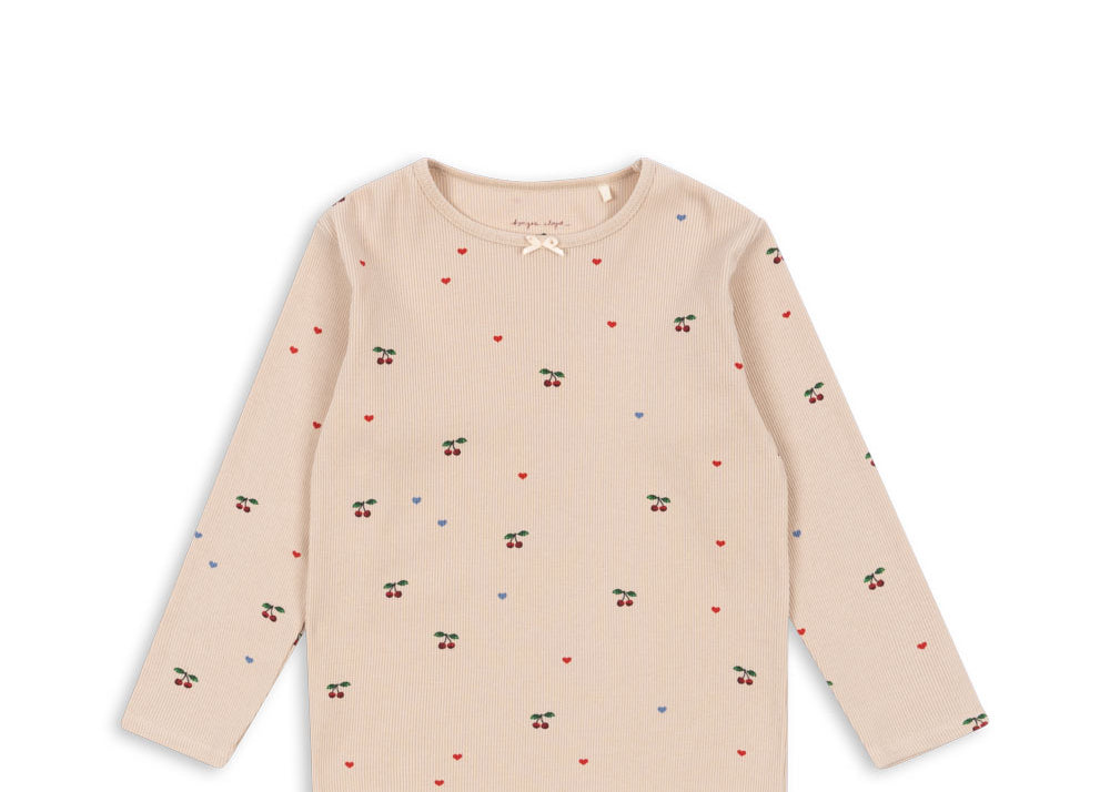 Konges Sløjd A/S Chemisiers - jersey cherry coeur blush