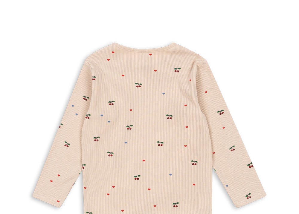 Konges Sløjd A/S Chemisiers - jersey cherry coeur blush