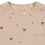 Konges Sløjd A/S Chemisiers - jersey cherry coeur blush