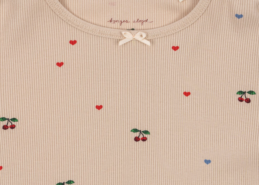 Konges Sløjd A/S Chemisiers - jersey cherry coeur blush