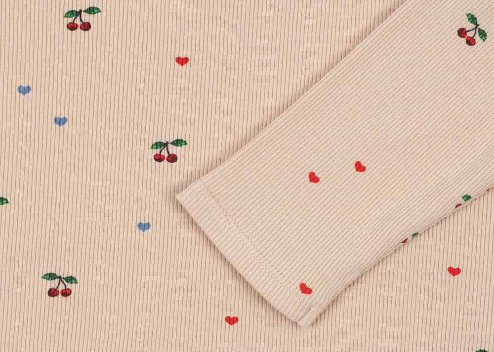 Konges Sløjd A/S Chemisiers - jersey cherry coeur blush