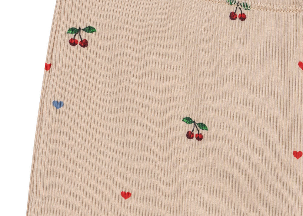 Konges Sløjd A/S Pantalon - Jersey cherry coeur blush