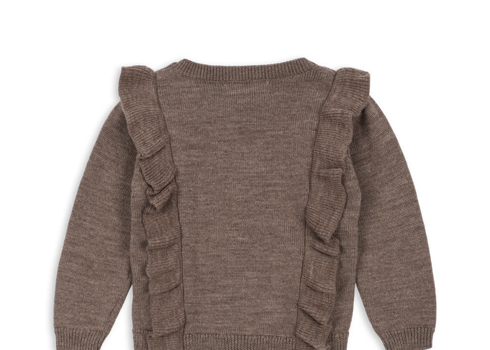 Konges Sløjd A/S Cardigans - Tricot bunny brown melange