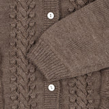 Konges Sløjd A/S Cardigans - Tricot bunny brown melange