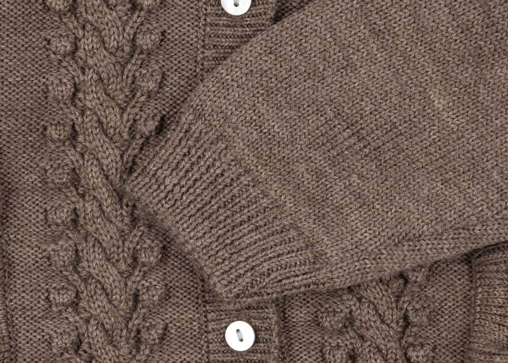Konges Sløjd A/S Cardigans - Tricot bunny brown melange