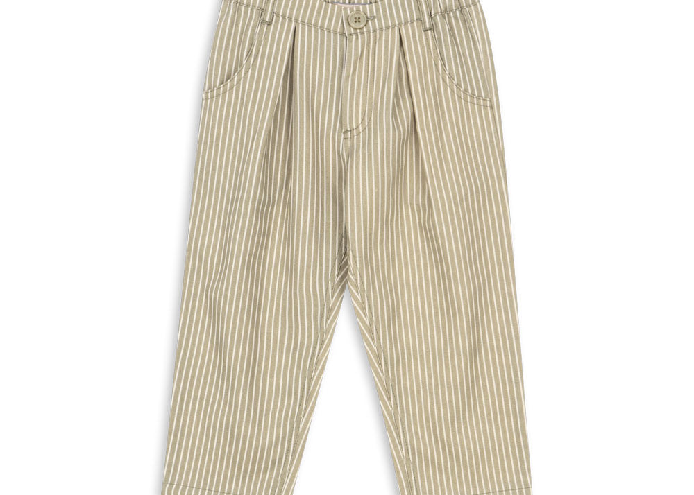 Konges Sløjd A/S Pantalon - Tissé tea stripe