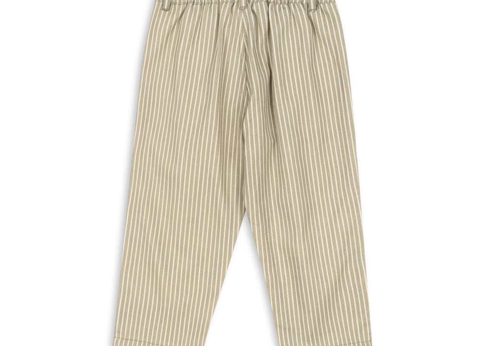 Konges Sløjd A/S Pantalon - Tissé tea stripe