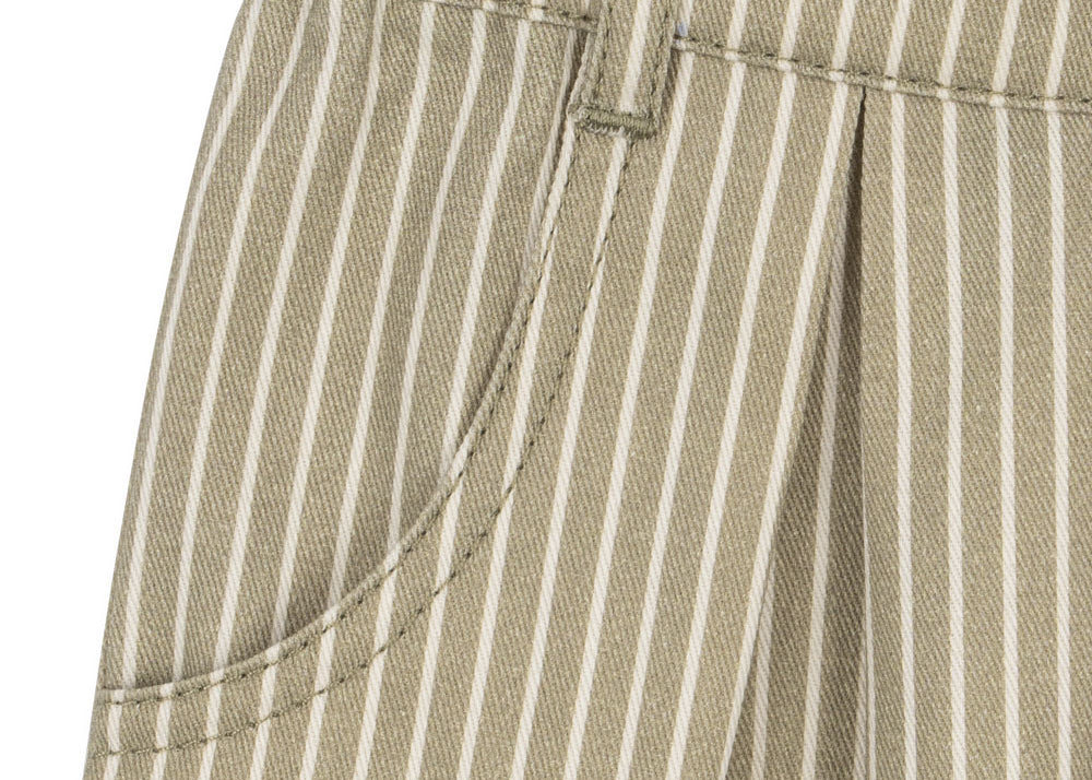 Konges Sløjd A/S Pantalon - Tissé tea stripe
