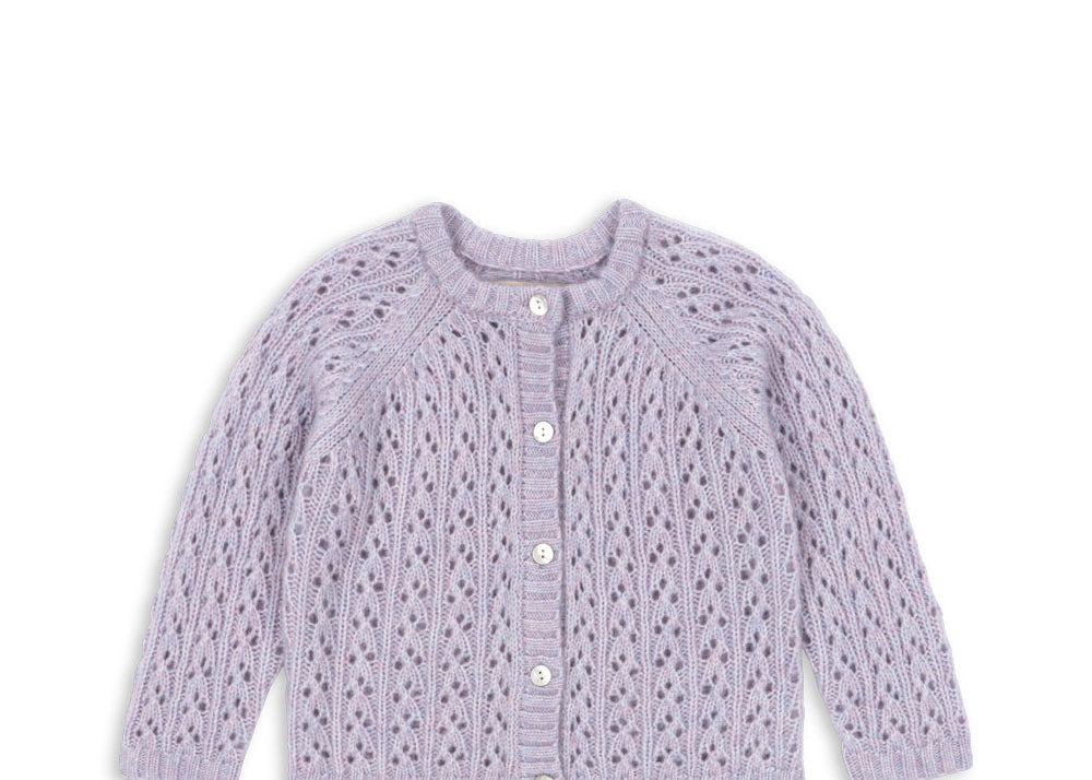 Konges Sløjd A/S Cardigans - Tricot lavender mist