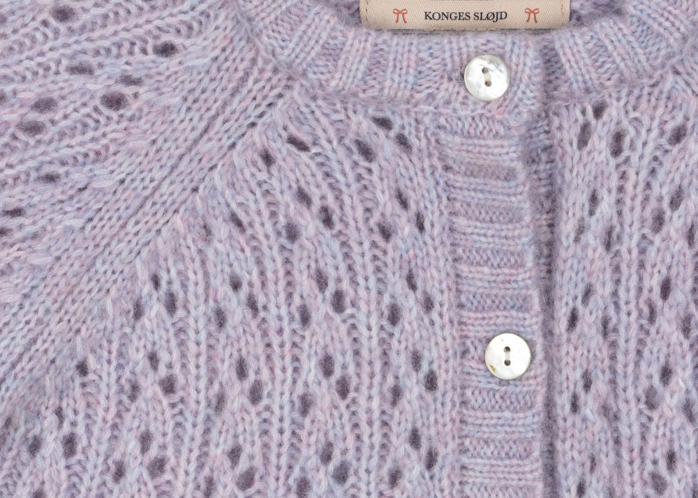 Konges Sløjd A/S Cardigans - Tricot lavender mist