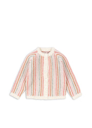 Konges Sløjd A/S Cardigans - Tricot rose stripe