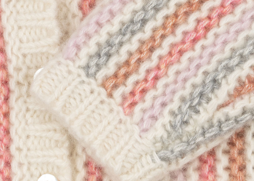 Konges Sløjd A/S Cardigans - Tricot rose stripe
